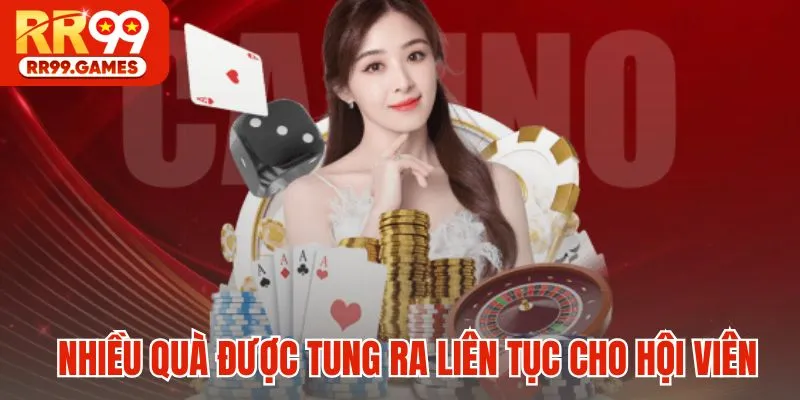 Nhiều quà được tung ra liên tục cho hội viên
